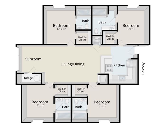 University Woods - 4 Bedroom